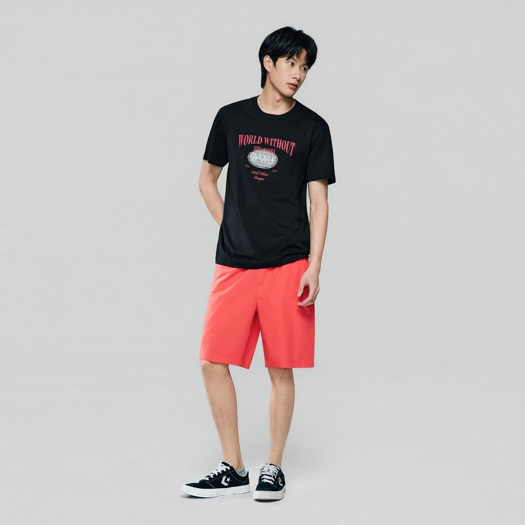 Giordano Men Regular Cotton Twill Elastic Shorts - first_variant_option_2 Premium Shorts for Giordano