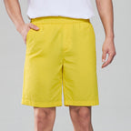 Giordano Men Regular Cotton Twill Elastic Shorts - first_variant_option_2 Premium Shorts for Giordano