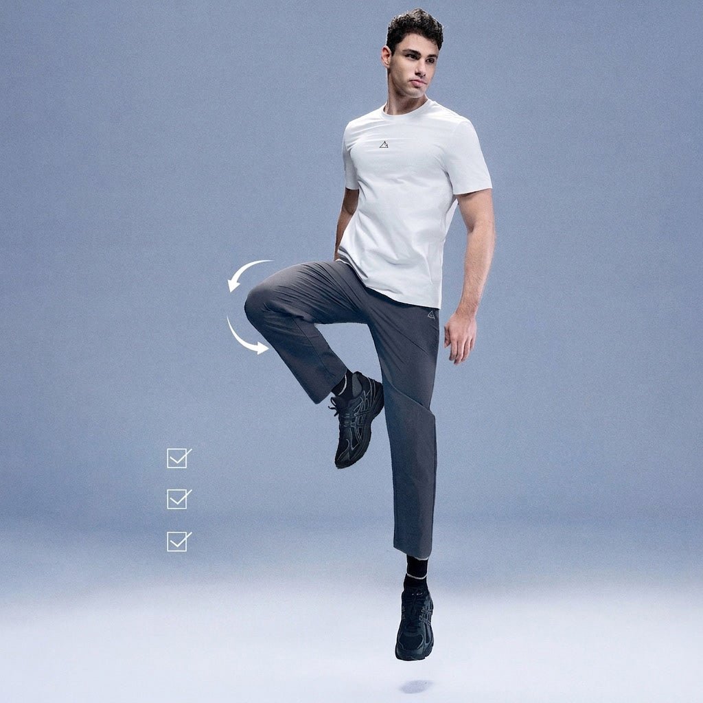 Giordano Men Regular G - Motion Stretch Pants - first_variant_option_2 Premium Pants for Giordano
