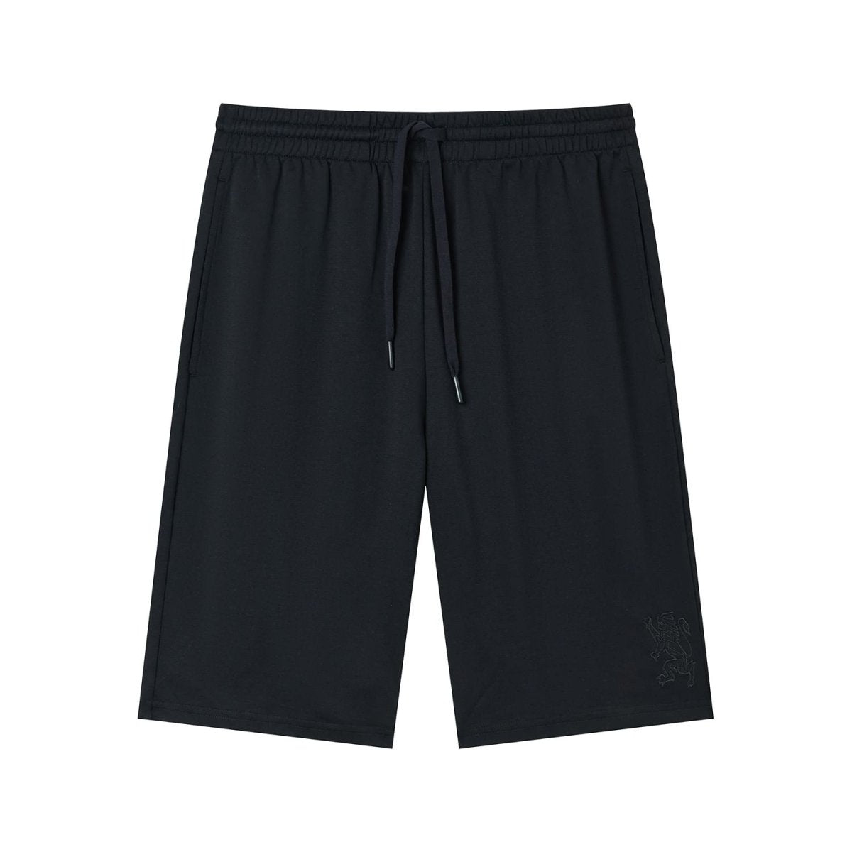 Giordano Men Regular Interlock Embroidery Shorts - Premium Shorts