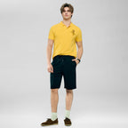 Giordano Men Regular Interlock Embroidery Shorts - Premium Shorts