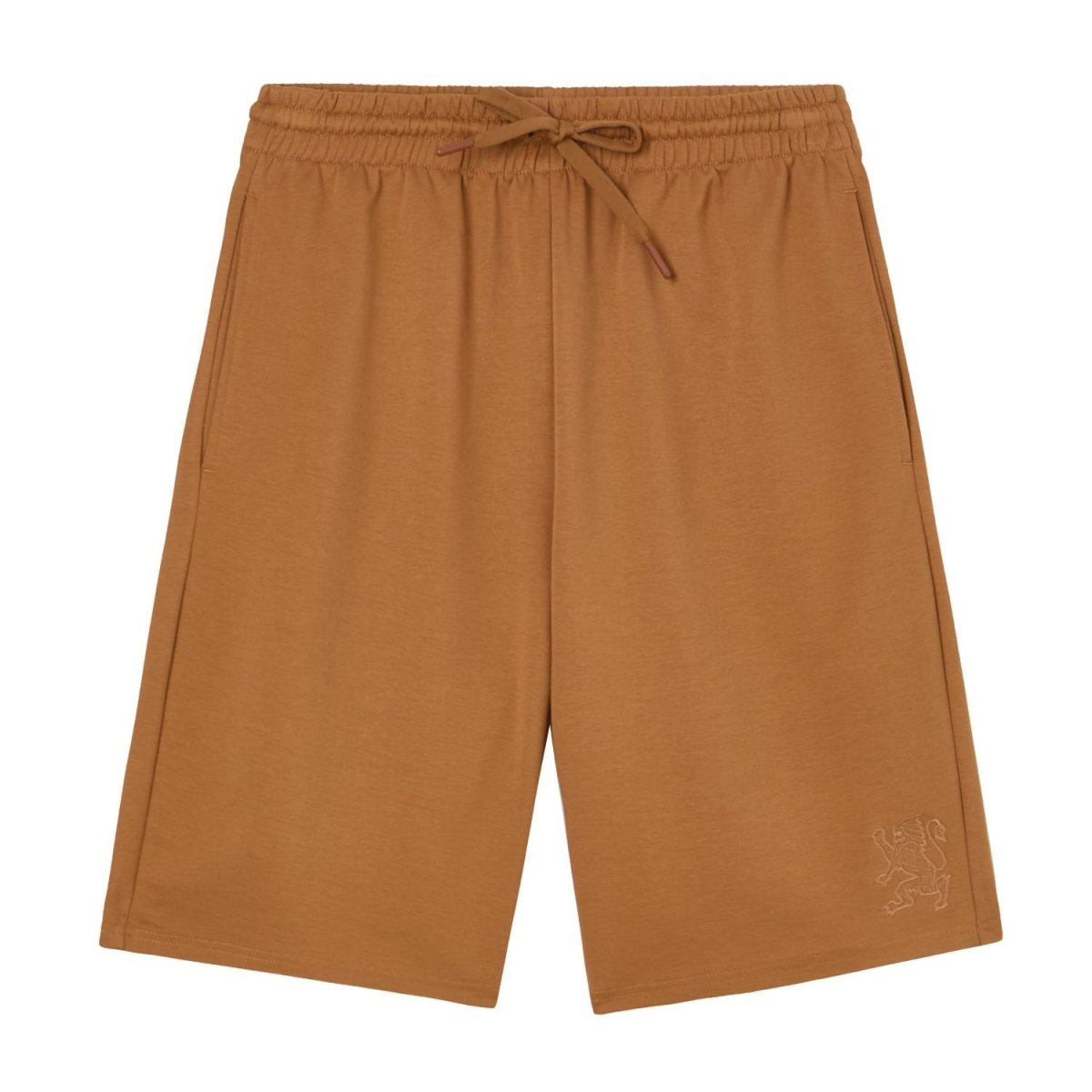 Giordano Men Regular Interlock Embroidery Shorts - Premium Shorts