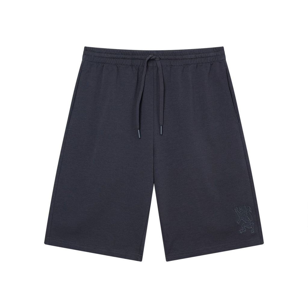 Giordano Men Regular Interlock Embroidery Shorts - Premium Shorts