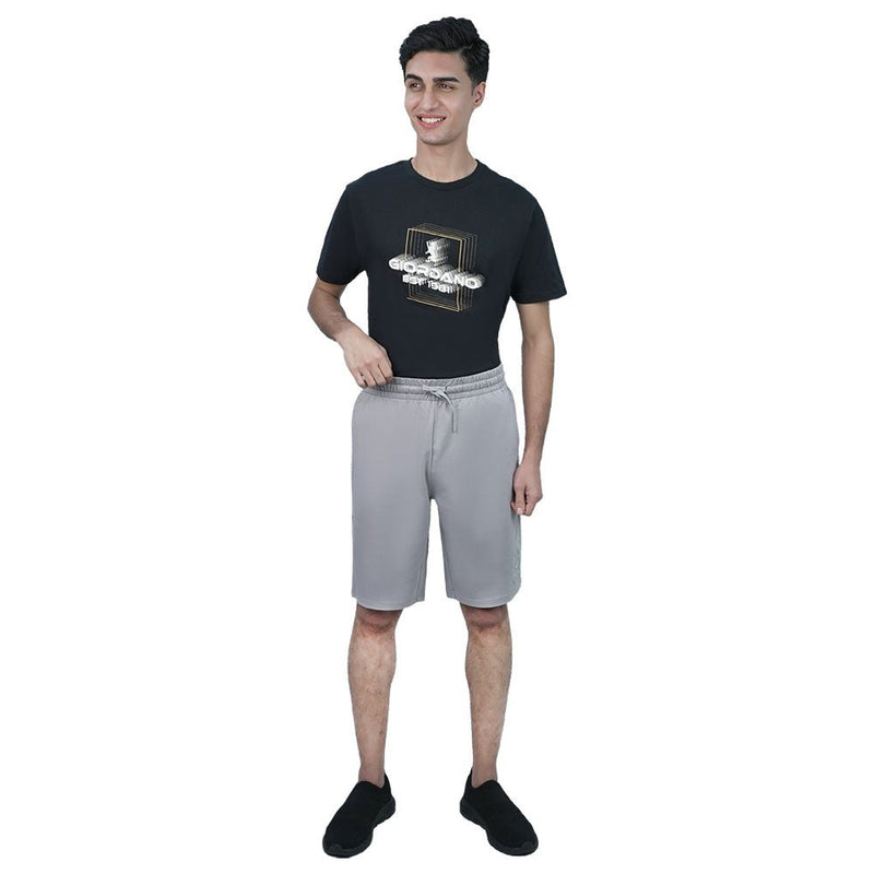 Giordano Men Regular Interlock Embroidery Shorts - Premium Shorts
