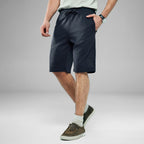 Giordano Men Regular Interlock Embroidery Shorts - Premium Shorts