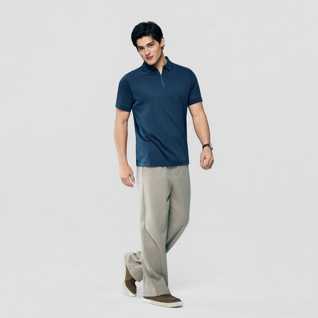 Giordano Men Regular Interlock Liquid Touch Polo - first_variant_option_2 Premium Polo for Giordano