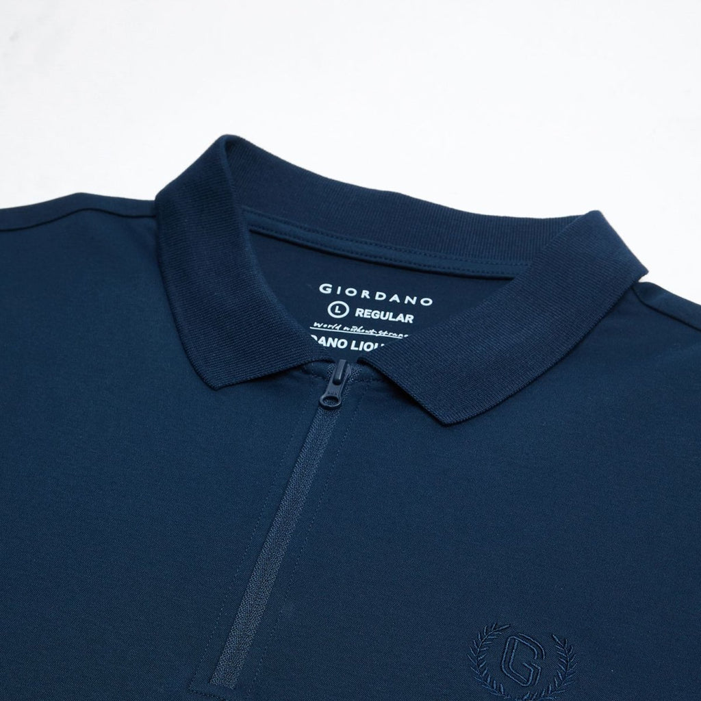 Giordano Men Regular Interlock Liquid Touch Polo - first_variant_option_2 Premium Polo for Giordano