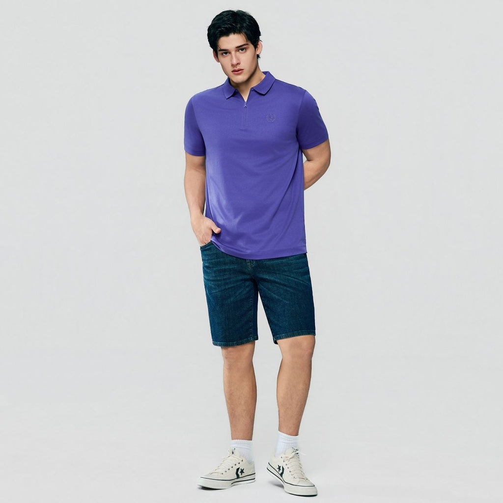 Giordano Men Regular Interlock Liquid Touch Polo - first_variant_option_2 Premium Polo for Giordano