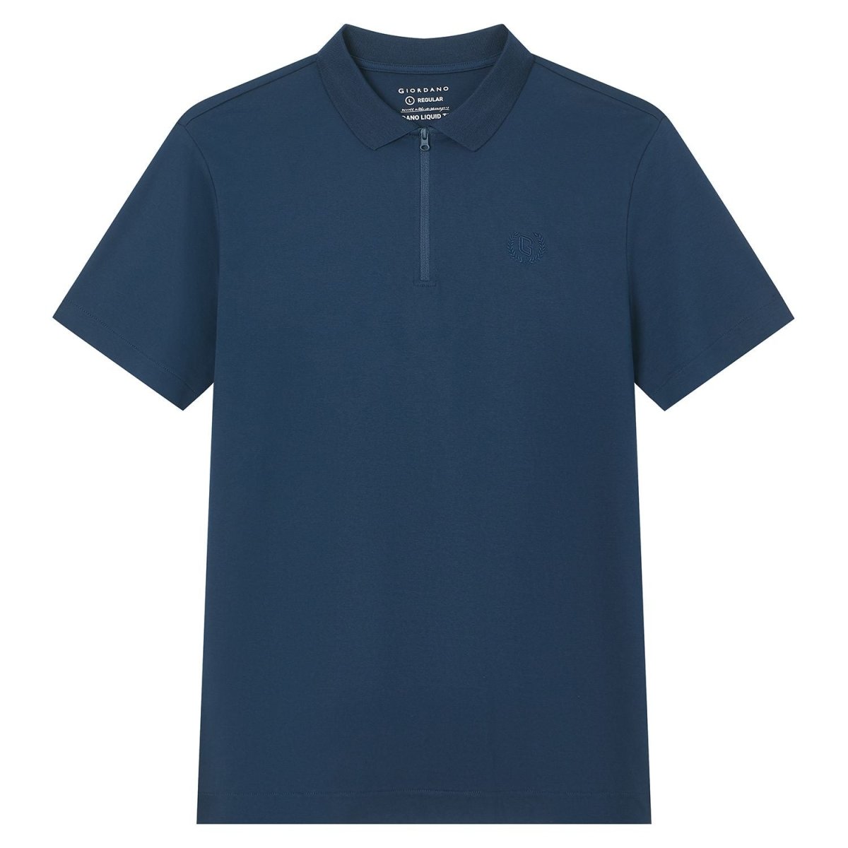 Giordano Men Regular Interlock Liquid Touch Polo - first_variant_option_2 Premium Polo for Giordano