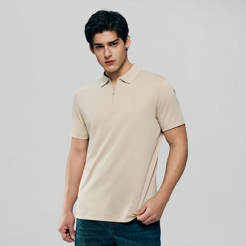 Giordano Men Regular Interlock Liquid Touch Polo - first_variant_option_2 Premium Polo for Giordano
