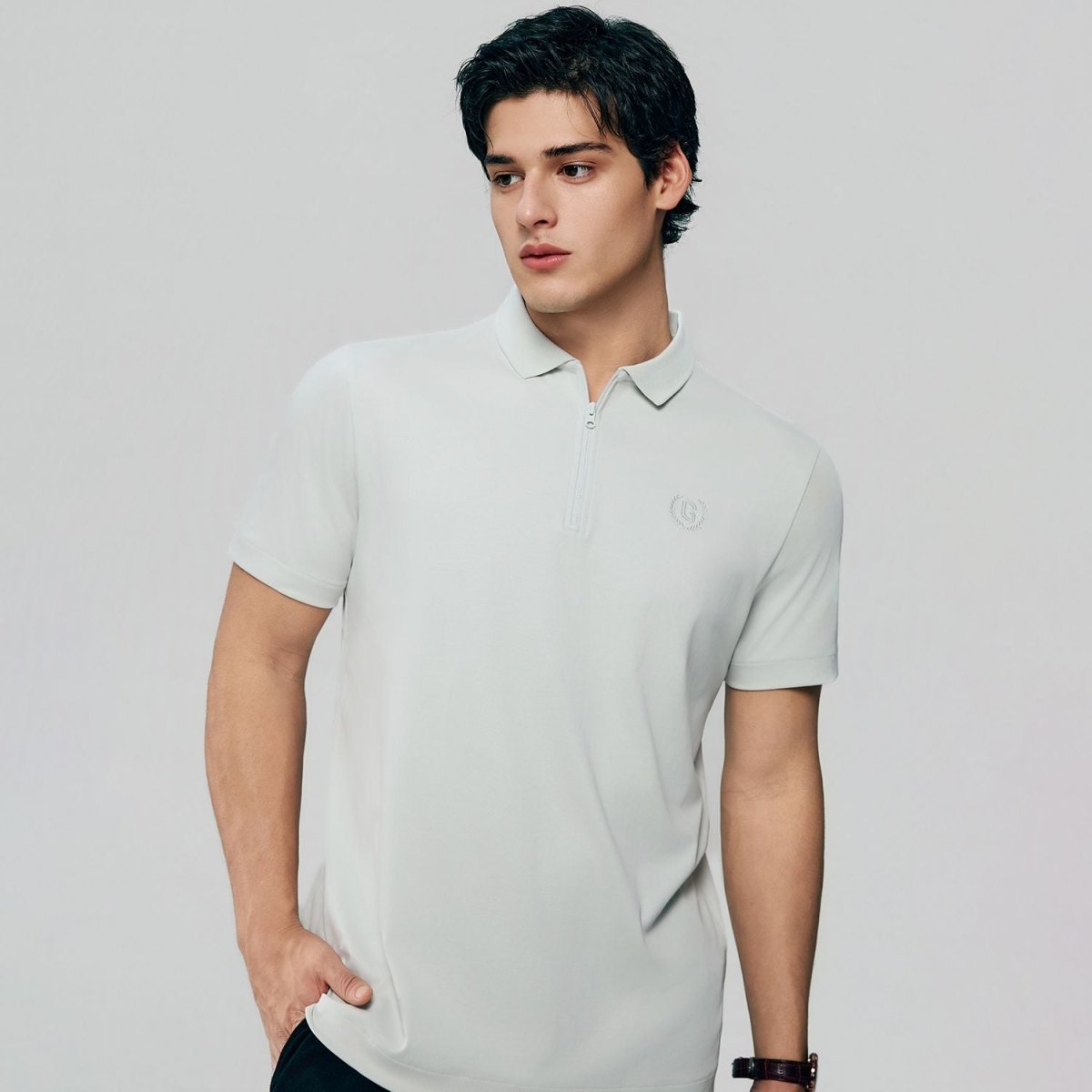 Giordano Men Regular Interlock Liquid Touch Polo - first_variant_option_2 Premium Polo for Giordano