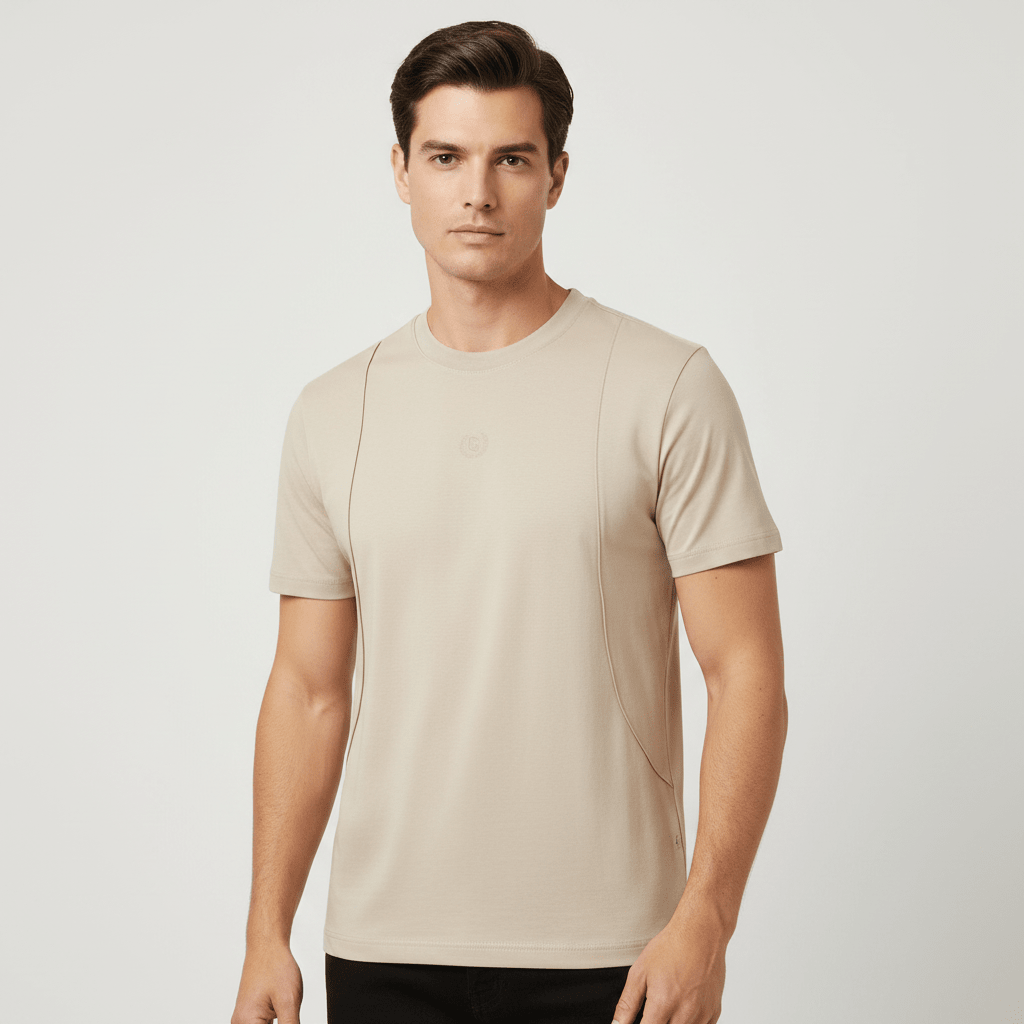 Giordano Men Regular Interlock Liquid Touch Tee - first_variant_option_2 Premium Tee for Giordano