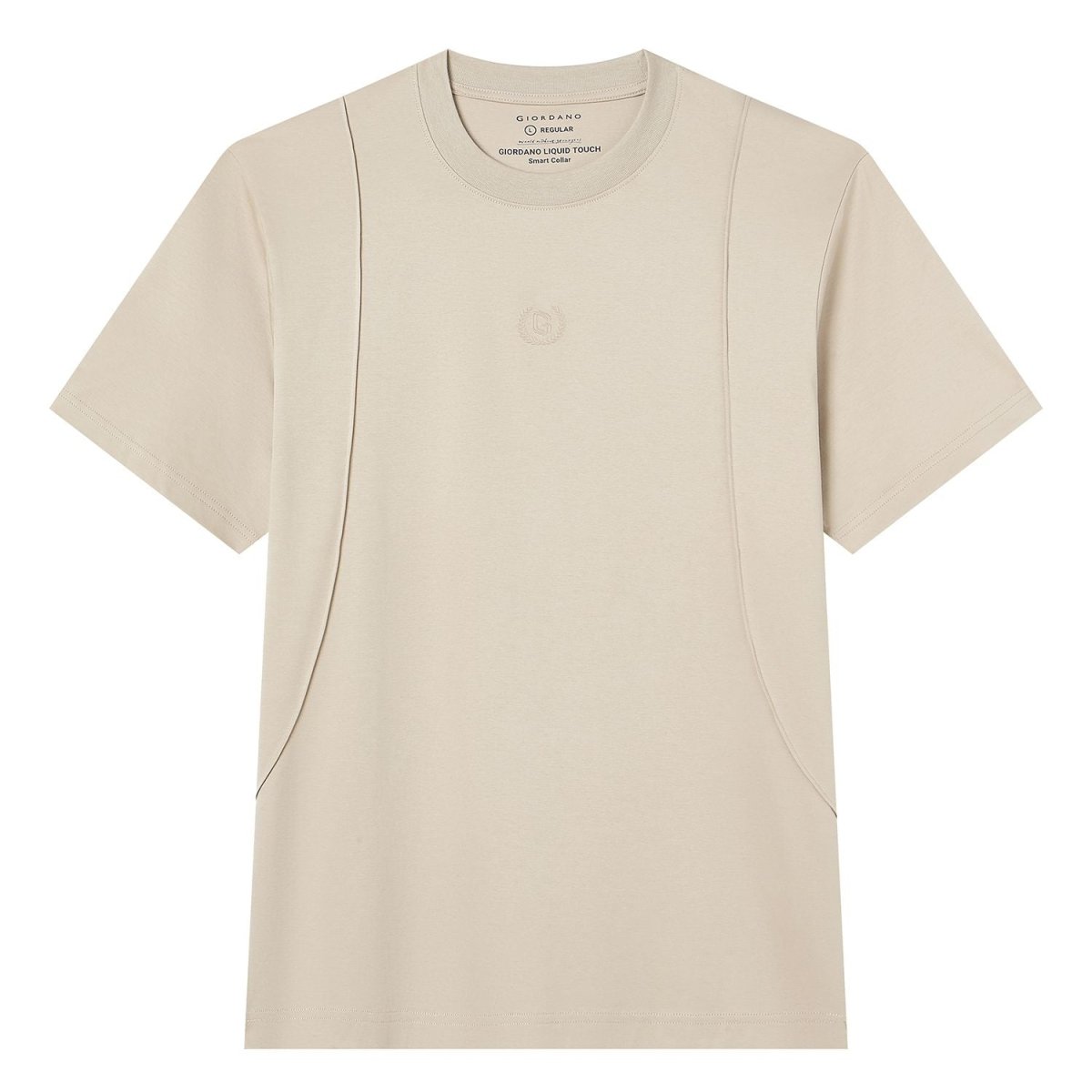 Giordano Men Regular Interlock Liquid Touch Tee - first_variant_option_2 Premium Tee for Giordano