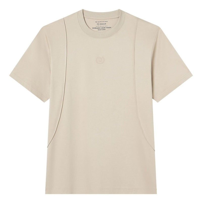 Giordano Men Regular Interlock Liquid Touch Tee - first_variant_option_2 Premium Tee for Giordano