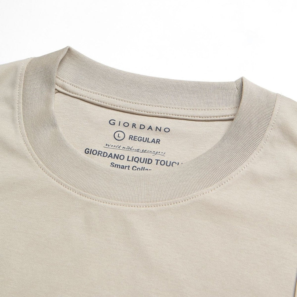Giordano Men Regular Interlock Liquid Touch Tee - first_variant_option_2 Premium Tee for Giordano
