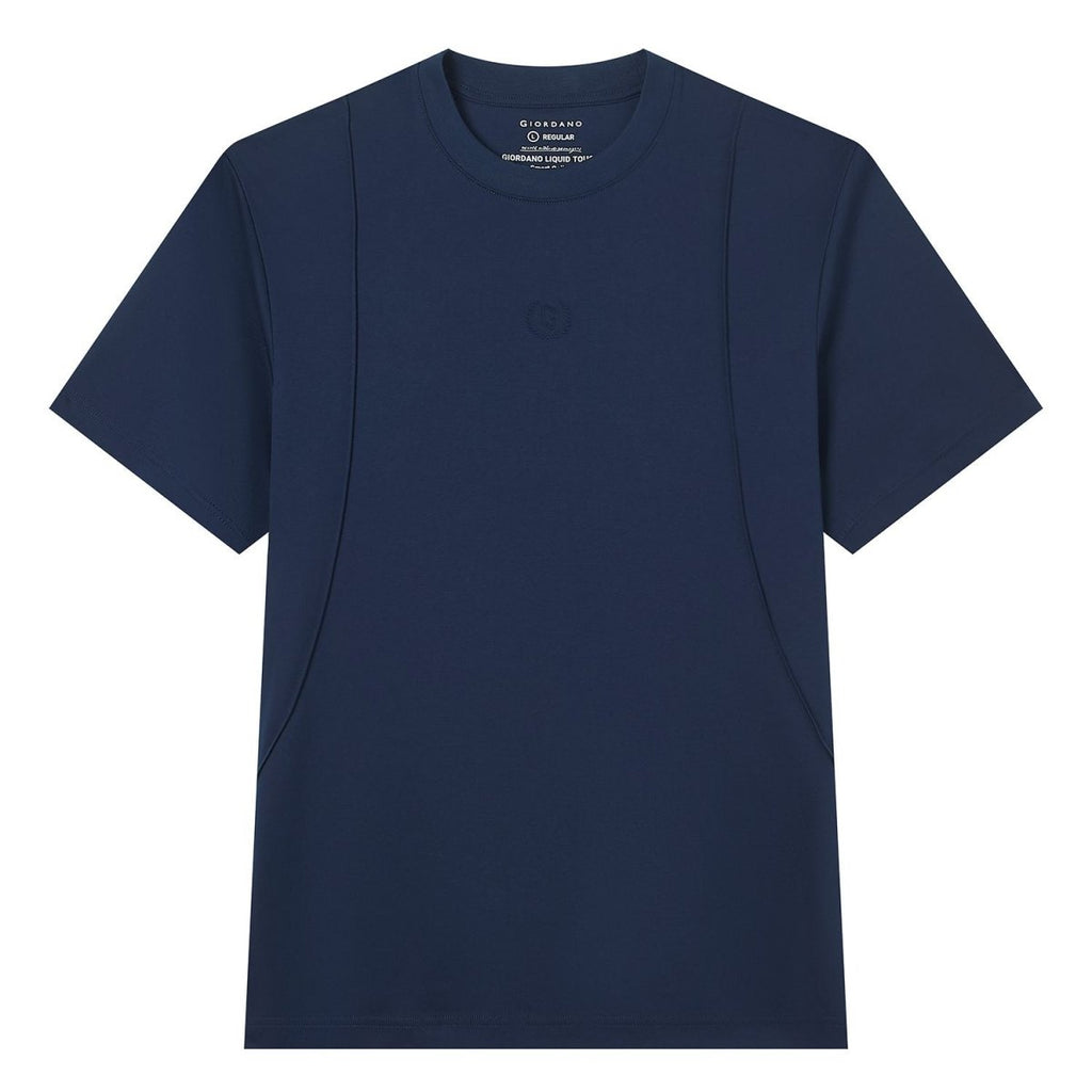 Giordano Men Regular Interlock Liquid Touch Tee - first_variant_option_2 Premium Tee for Giordano
