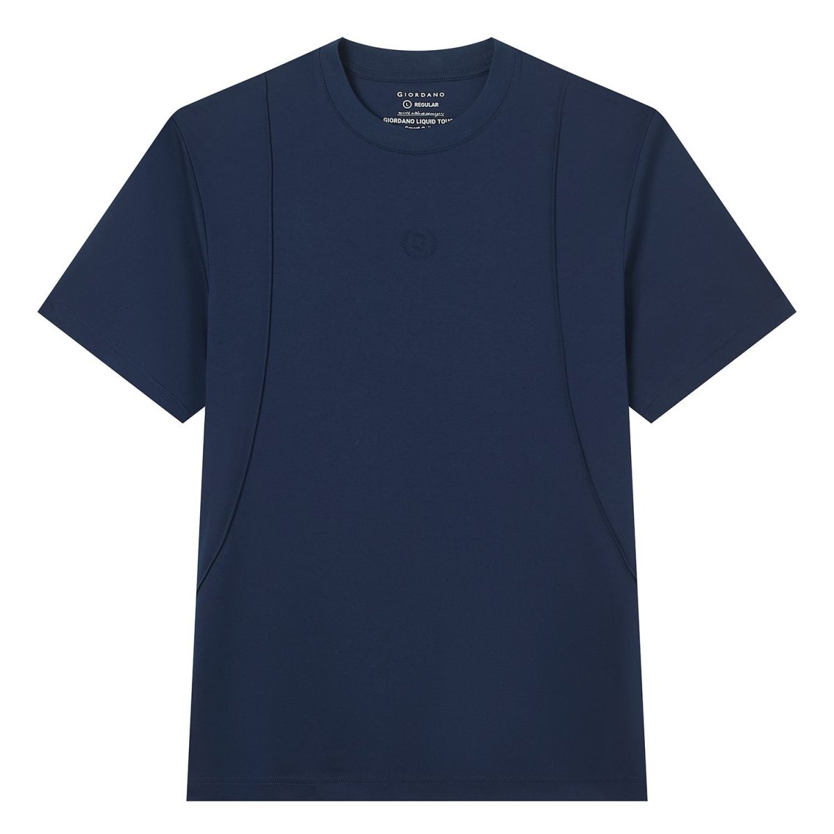 Giordano Men Regular Interlock Liquid Touch Tee - first_variant_option_2 Premium Tee for Giordano