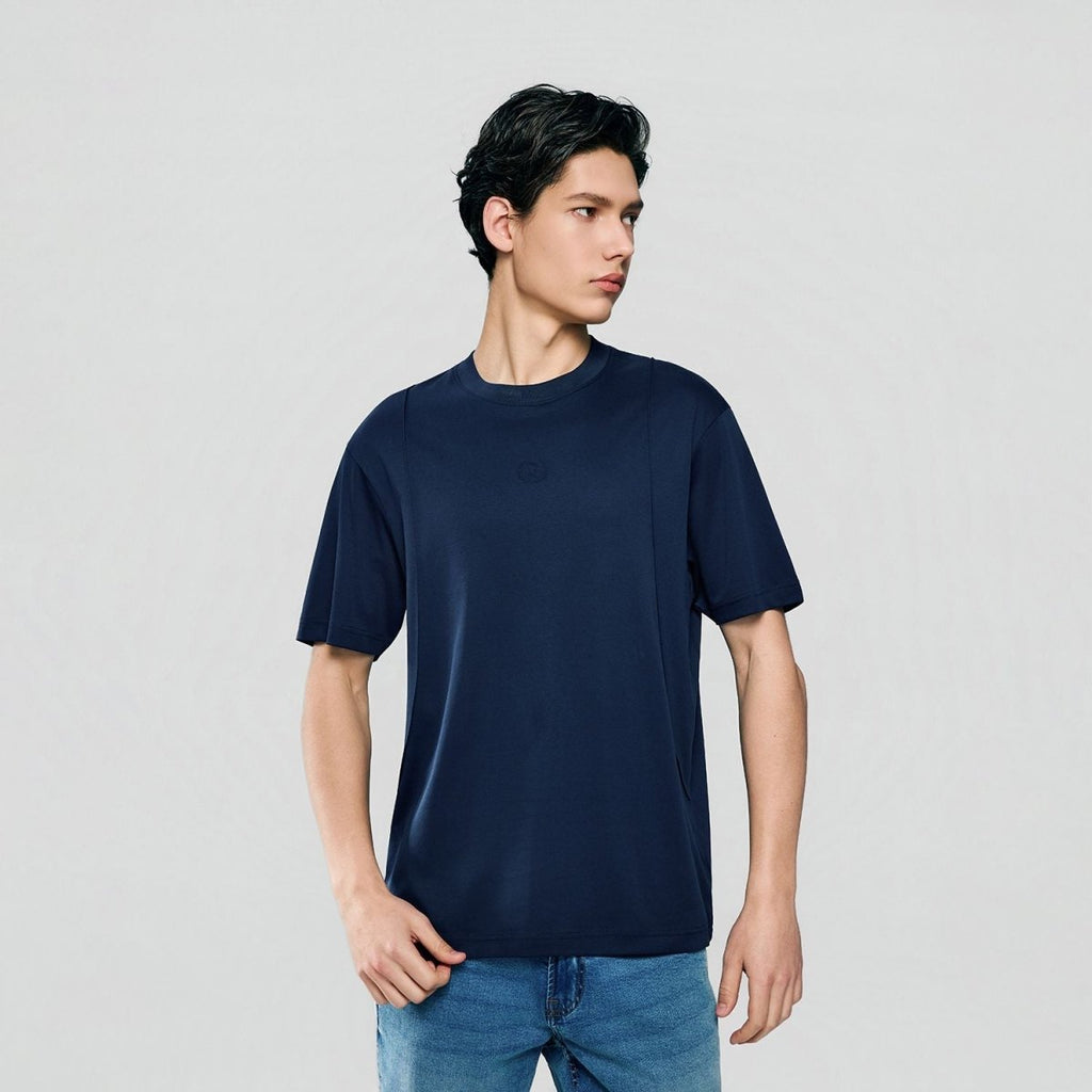 Giordano Men Regular Interlock Liquid Touch Tee - first_variant_option_2 Premium Tee for Giordano