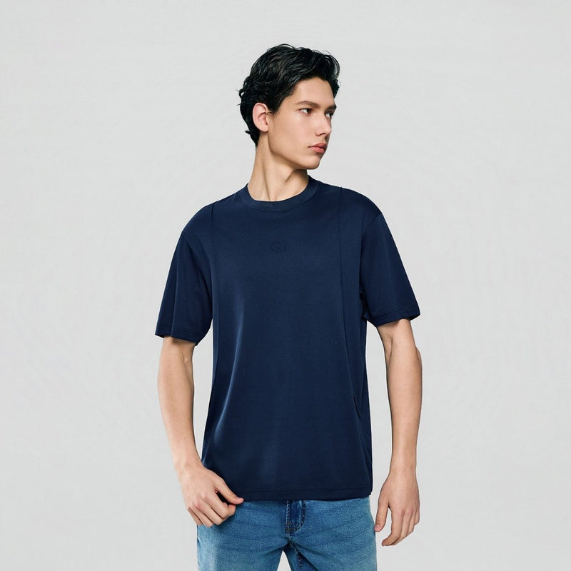 Giordano Men Regular Interlock Liquid Touch Tee - first_variant_option_2 Premium Tee for Giordano