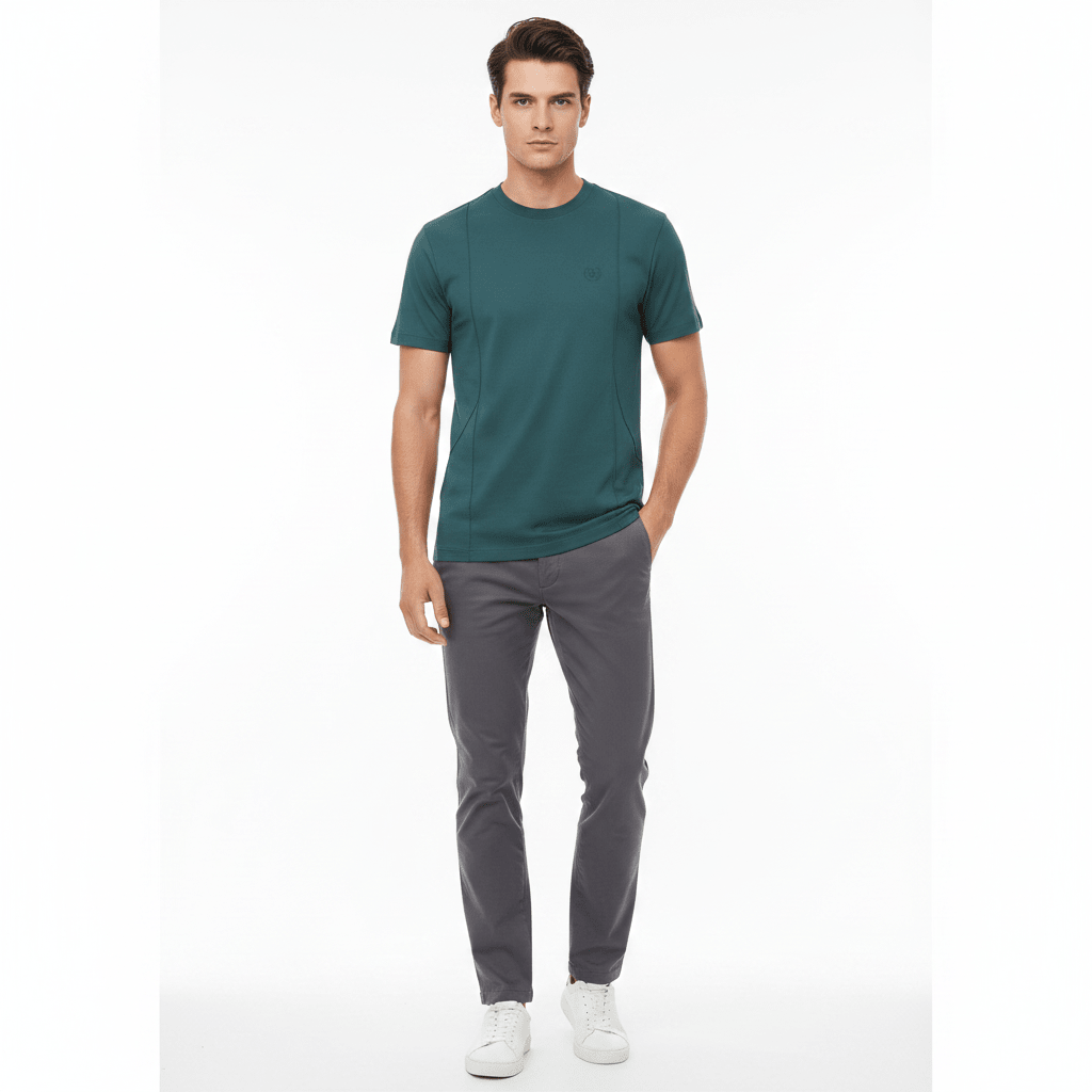 Giordano Men Regular Interlock Liquid Touch Tee - first_variant_option_2 Premium Tee for Giordano