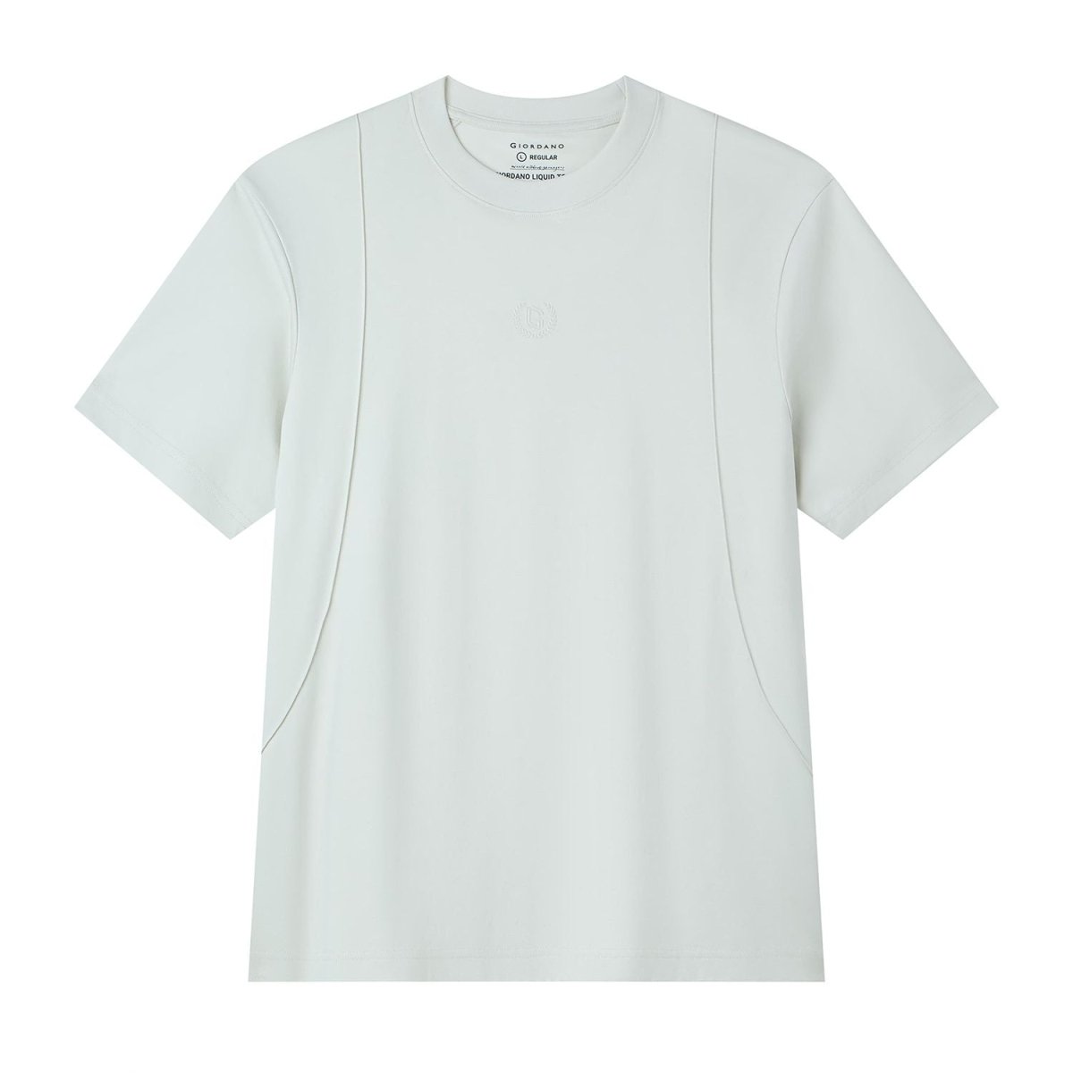 Giordano Men Regular Interlock Liquid Touch Tee - Premium Tee