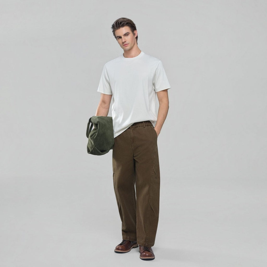 Giordano Men Regular Interlock Liquid Touch Tee - Premium Tee