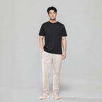 Giordano Men Regular Luxe Touch Cotton Crew Tee - Premium Tee