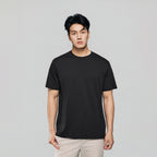 Giordano Men Regular Luxe Touch Cotton Crew Tee - Premium Tee