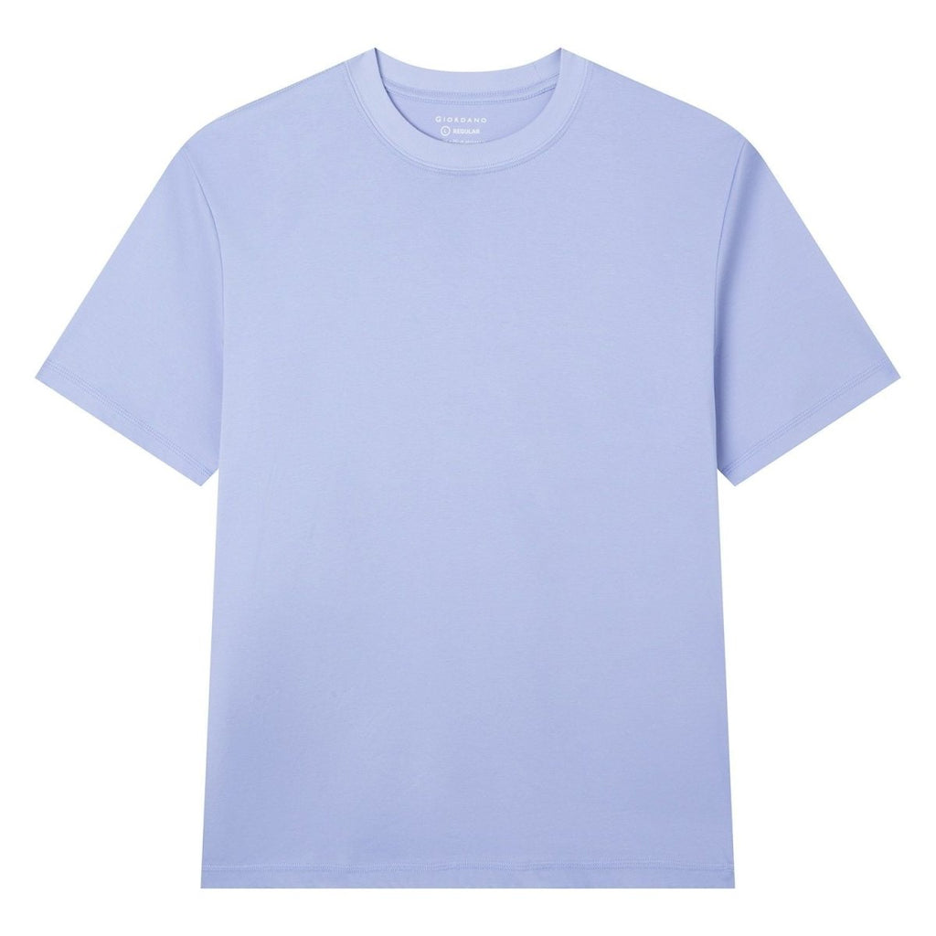 Giordano Men Regular Luxe Touch Cotton Crew Tee - Premium Tee