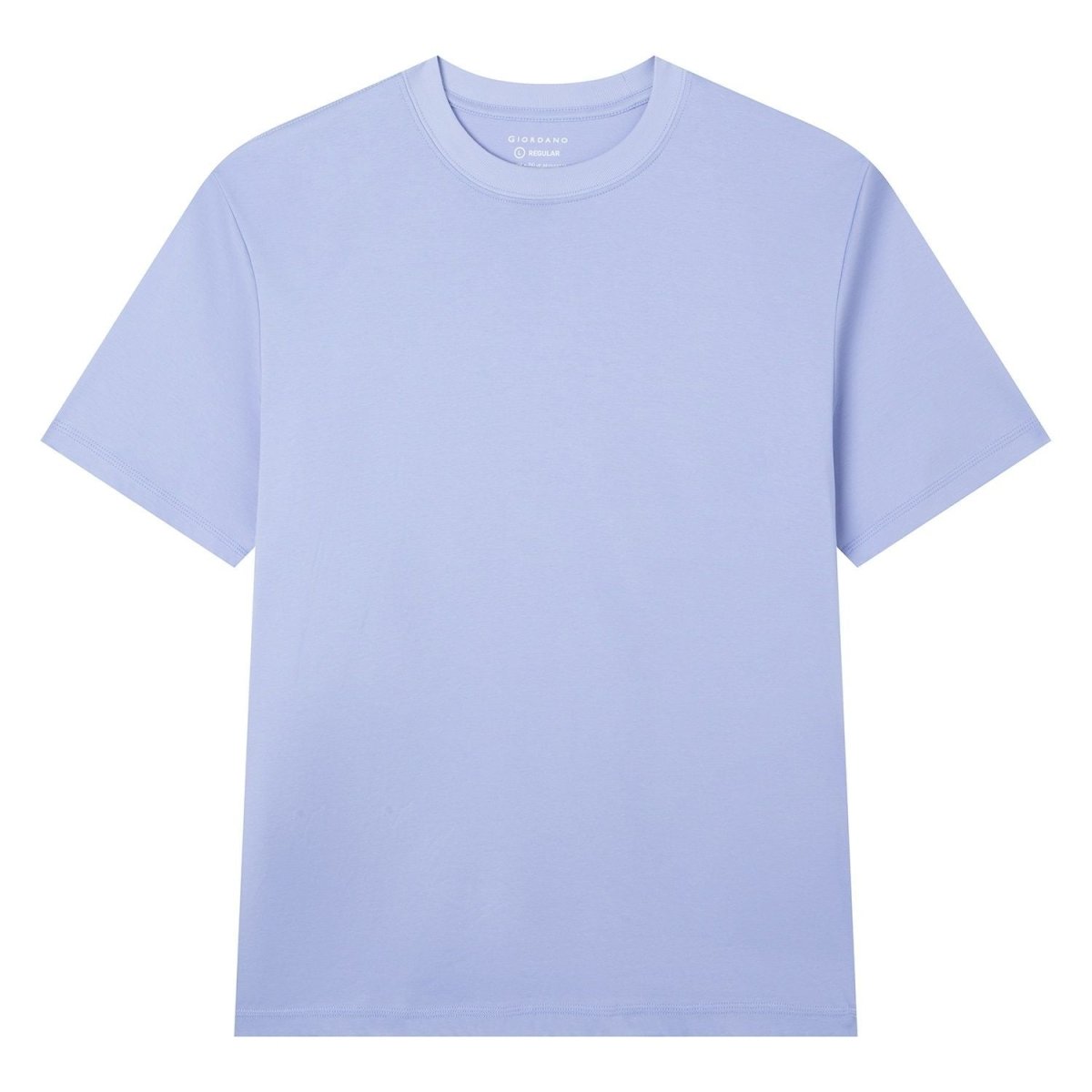 Giordano Men Regular Luxe Touch Cotton Crew Tee - Premium Tee