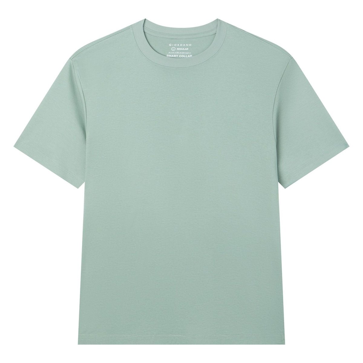 Giordano Men Regular Luxe Touch Cotton Crew Tee - Premium Tee