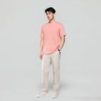 Giordano Men Regular Luxe Touch Cotton Crew Tee - Premium Tee