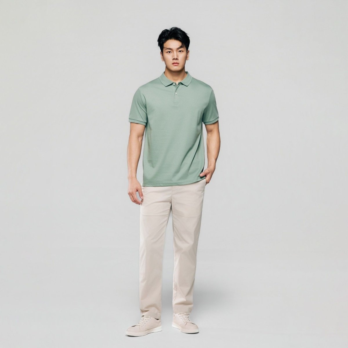 Giordano Men Regular Luxe Touch Cotton Polo - Premium Polo