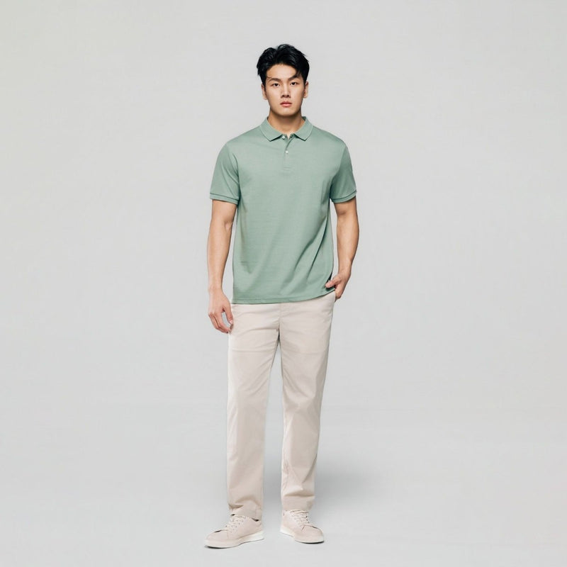 Giordano Men Regular Luxe Touch Cotton Polo - Premium Polo