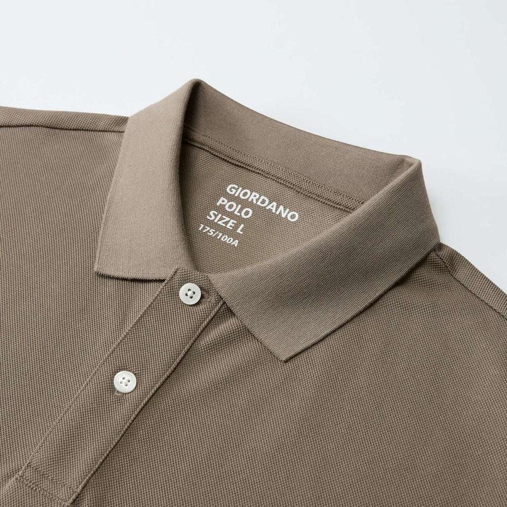Giordano Men Regular Lyocell Cotton Blend Polo - first_variant_option_2 Premium Polo for Giordano