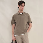Giordano Men Regular Lyocell Cotton Blend Polo - first_variant_option_2 Premium Polo for Giordano