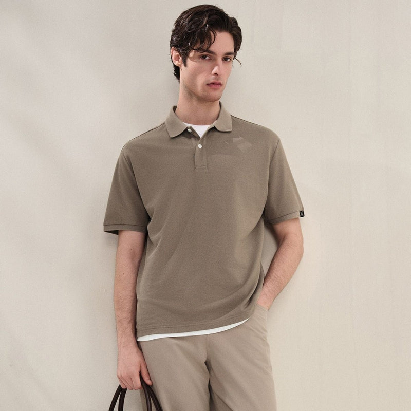 Giordano Men Regular Lyocell Cotton Blend Polo - first_variant_option_2 Premium Polo for Giordano