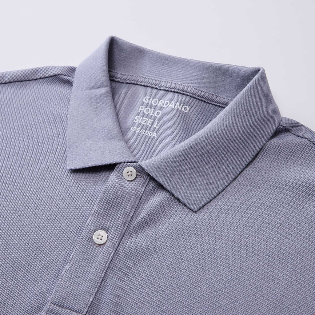 Giordano Men Regular Lyocell Cotton Blend Polo - first_variant_option_2 Premium Polo for Giordano