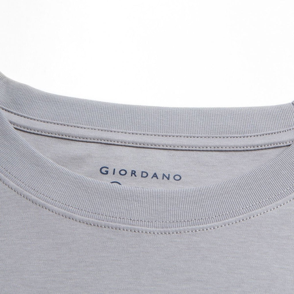 Giordano Men Regular Mercerized Cotton Crew Tee - Premium Tee