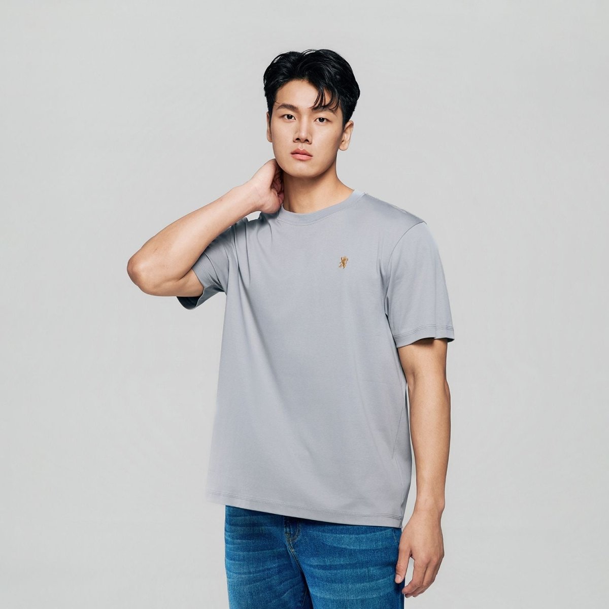 Giordano Men Regular Mercerized Cotton Crew Tee - Premium Tee