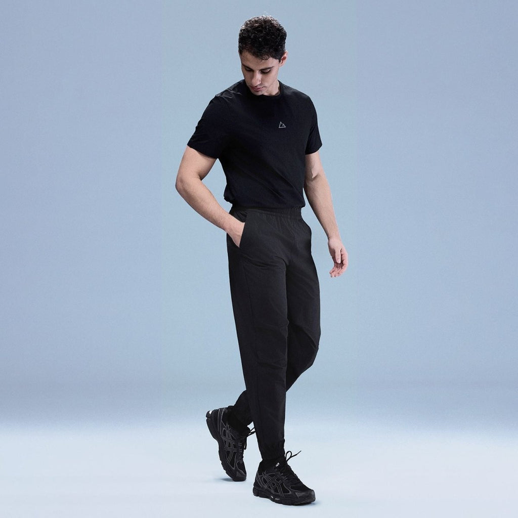 Giordano Men Regular Mid Rise Nylon Stretch Pants - first_variant_option_2 Premium Pants for Giordano