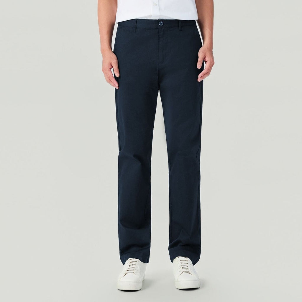Giordano Men Regular Taper Stretch Twill Khakis - Premium Pants