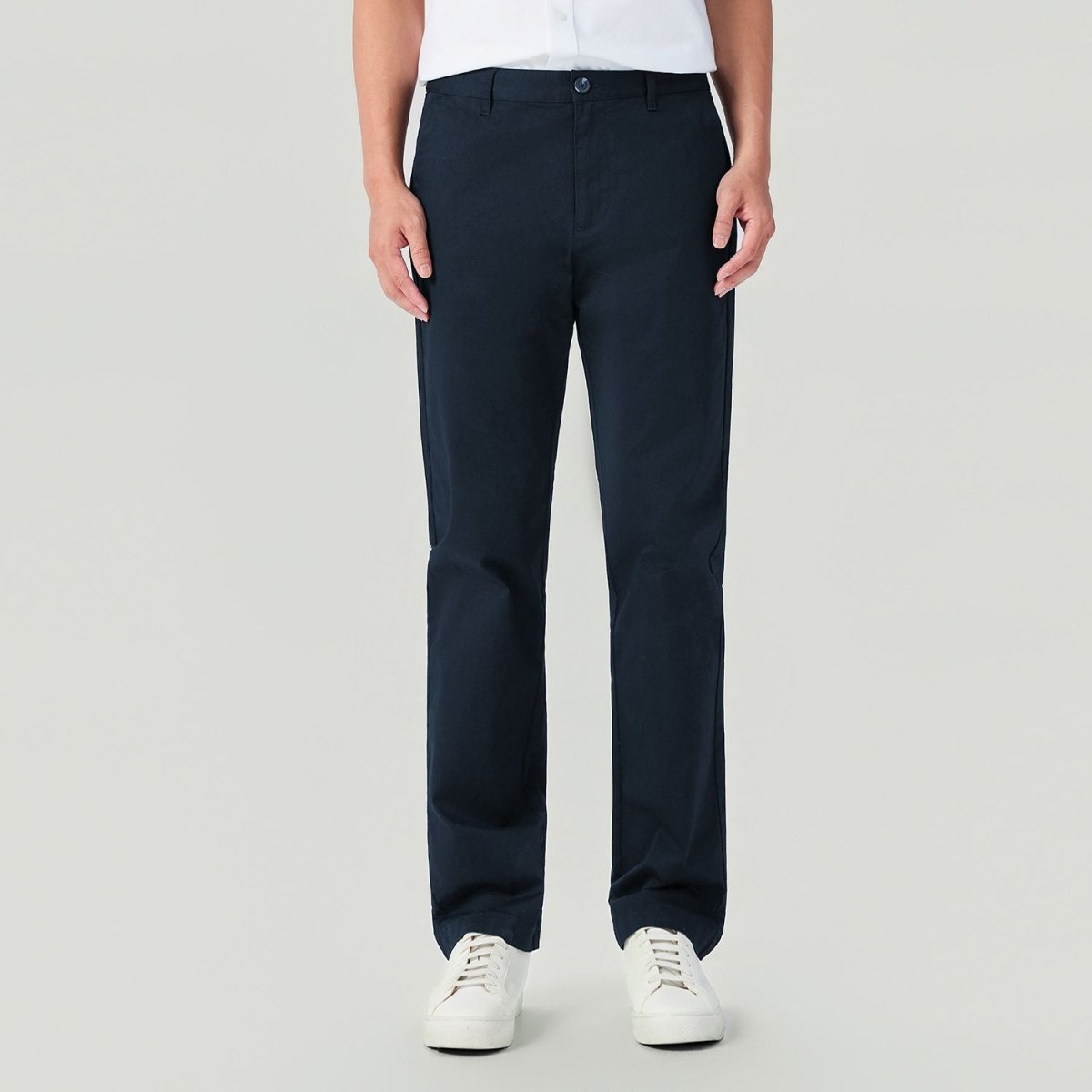 Giordano Men Regular Taper Stretch Twill Khakis - Premium Pants