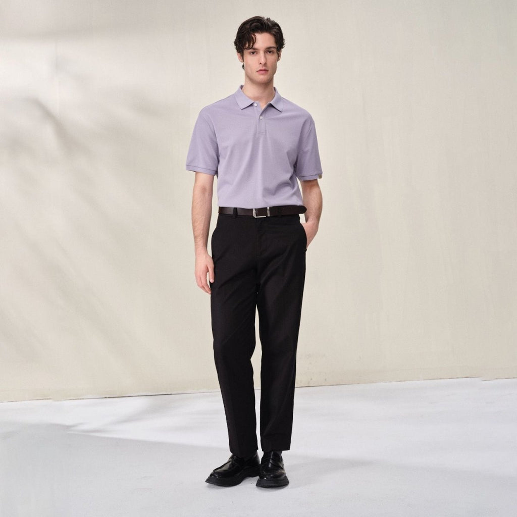 Giordano Men Regular Tencel Cotton Khaki Pants - first_variant_option_2 Premium Pants for Giordano
