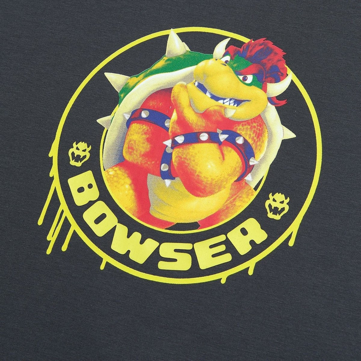 Giordano Men Relaxed Bowser Printed Cotton Tee - Premium Print Tee