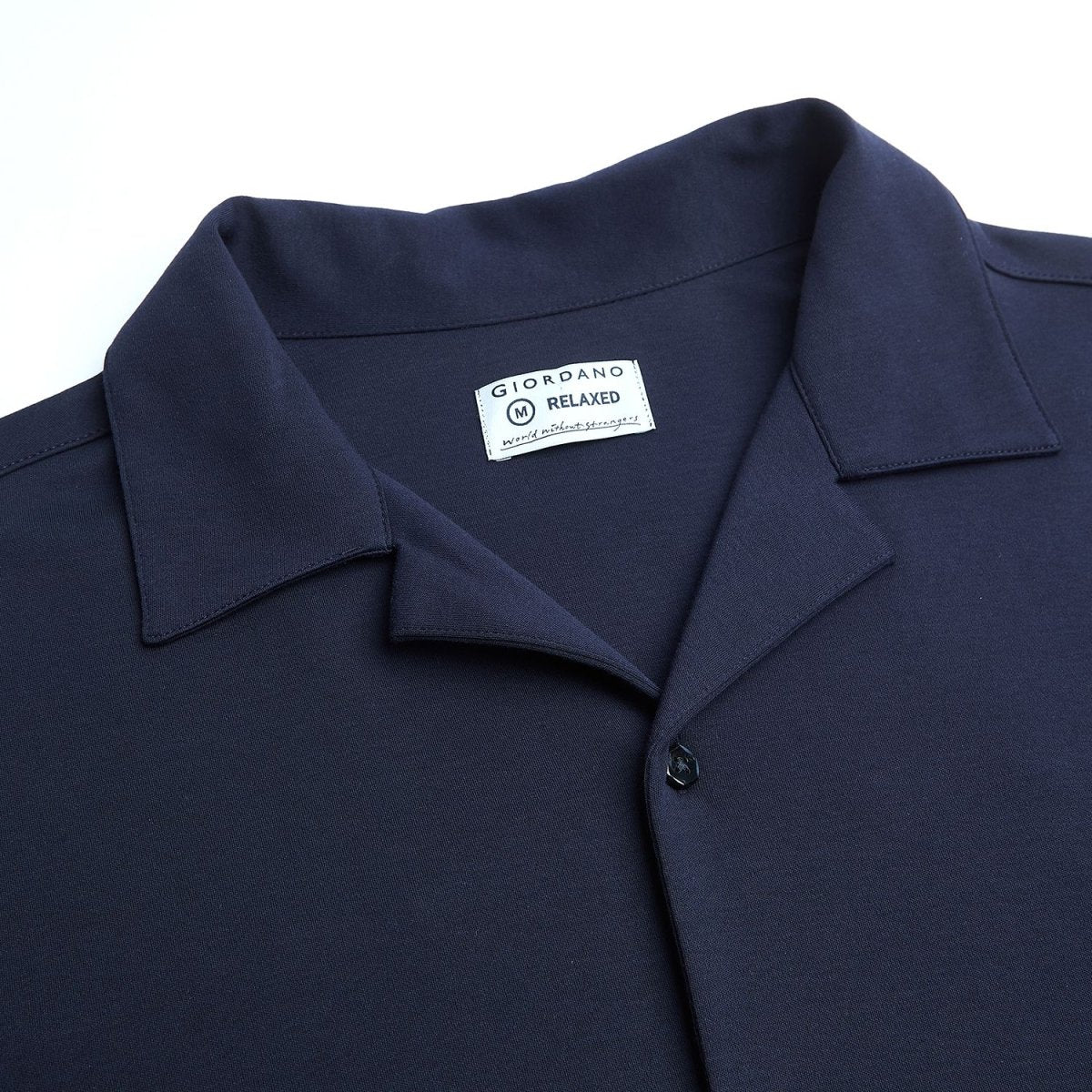 Giordano Men Relaxed Cotton Interlock Button Shirt - first_variant_option_2 Premium Shirts for Giordano