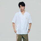 Giordano Men Relaxed Cotton Interlock Button Shirt - first_variant_option_2 Premium Shirts for Giordano