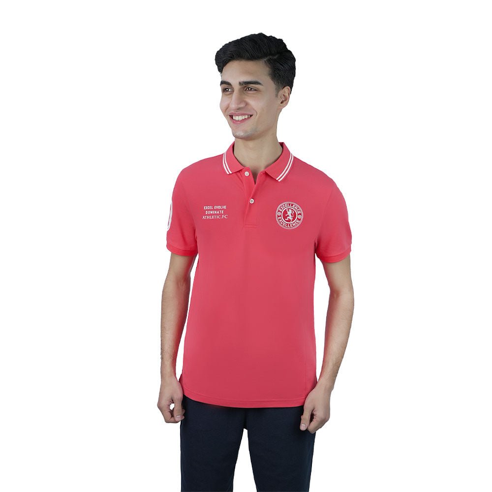 Giordano Men Relaxed Cotton Lycra World Cup Polo - Premium Polo