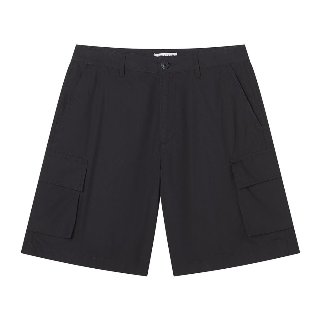 Giordano Men Relaxed Cotton Poplin Bermuda Shorts - Premium Shorts