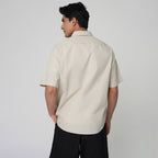 Giordano Men Relaxed Cotton Poplin Shirt - first_variant_option_2 Premium Shirts for Giordano